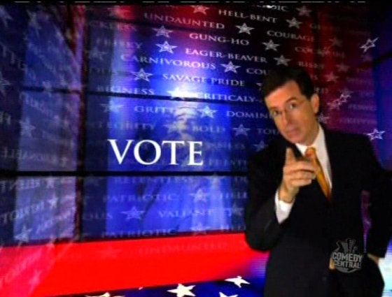 Colbert Vote